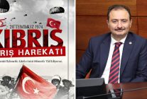 AK Parti Tokat Milletvekili Cüneyt Aldemir, “20 Temmuz Kıbrıs Barış Harekâtı” mesajı yayımladı “20 Temmuz 1974 Kıbrıs Türkü’nün hürriyet mücadelesine vurulan şanlı bir mühür, milletimizin mazlumun yanında durma iradesinin tarihe..